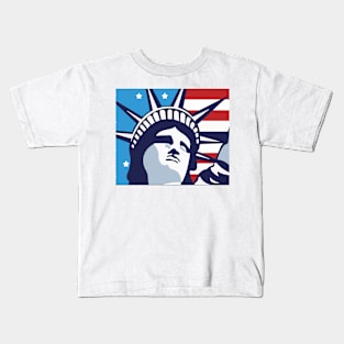 Statue Of Liberty Kids T-Shirt